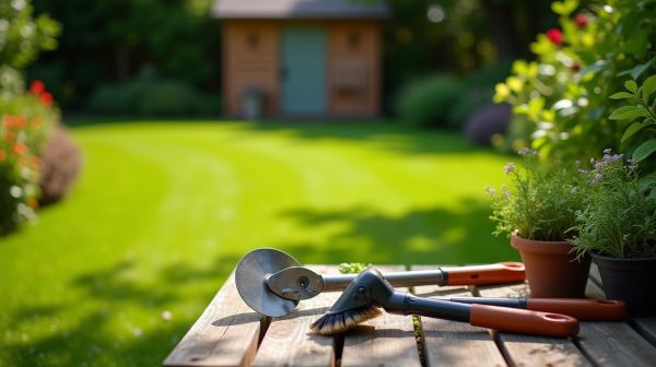 Choisir entre scarificateur et démousseur pour un jardin sain